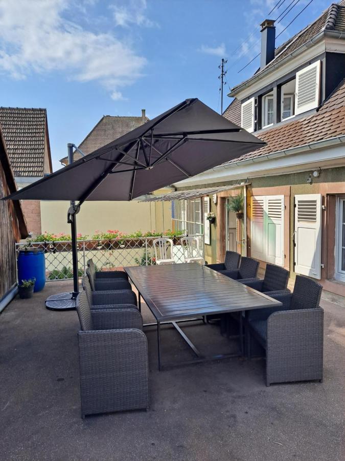 Gîte Faubourg des Pierres Sigolsheim Exterior foto