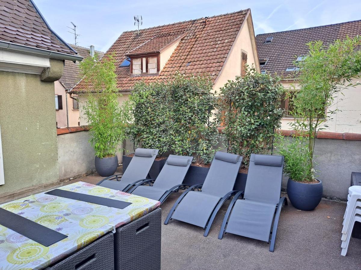 Gîte Faubourg des Pierres Sigolsheim Exterior foto