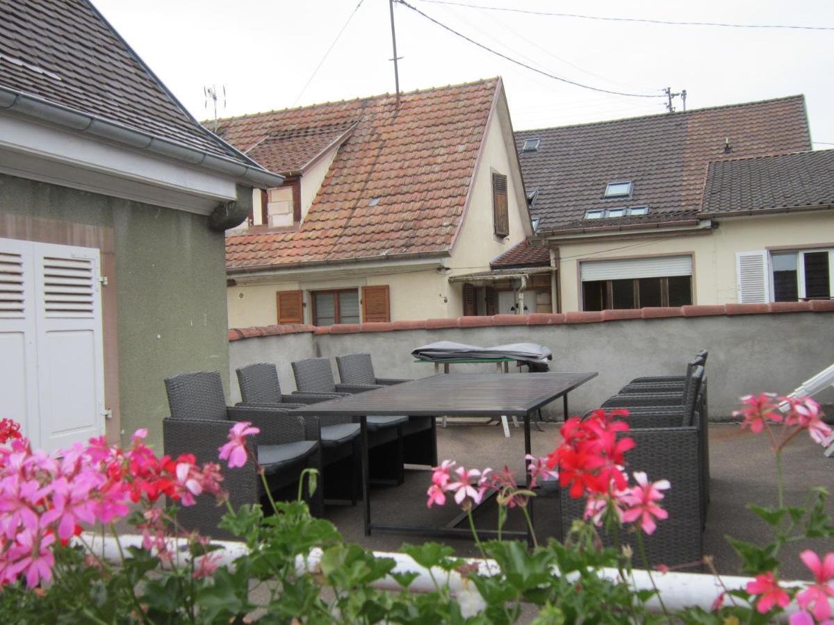 Gîte Faubourg des Pierres Sigolsheim Exterior foto